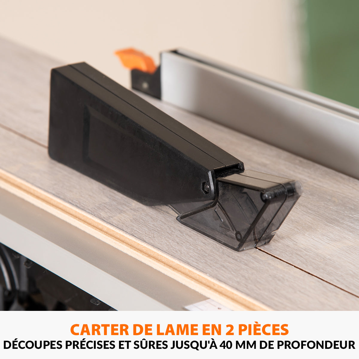 Scie à onglet avec table 210mm Evolution R210MTS-G2 210mm avec Lame multi-matériaux TCT (GRADE B)