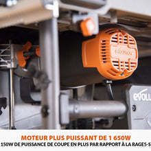 Pack Evolution : Scie sur table Evolution R255TBL 255mm 1650W avec lame multi-matériaux TCT + lame bois supplémentaire