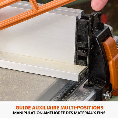 Pack Evolution : Scie sur table Evolution R255TBL 255mm 1650W avec lame multi-matériaux TCT + lame bois supplémentaire