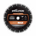 Disque diamant EVOMAX 260 mm à trait de coupe ultra-fin
