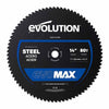 Lame Acier EVOMAX 355 mm à 80 dents pour coupe professionnelle et intensive