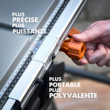 Pack Evolution : Scie sur table Evolution R255TBL+ PRO 255mm 1800W avec lame multi-matériaux TCT