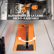 Pack Evolution : Scie sur table Evolution R255TBL+ PRO 255mm 1800W avec lame multi-matériaux TCT