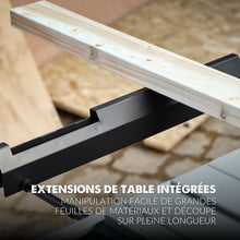 Pack Evolution : Scie sur table Evolution R255TBL+ PRO 255mm 1800W avec lame multi-matériaux TCT