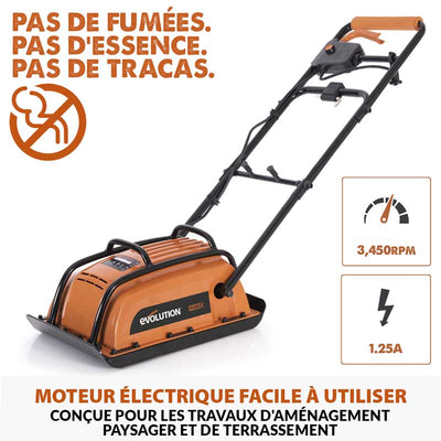 Plaque vibrante électrique Evolution HULK ELECTRO H320-E
