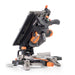 Scie à onglet avec table 210mm Evolution R210MTS-G2 210mm avec Lame multi-matériaux TCT (GRADE B)