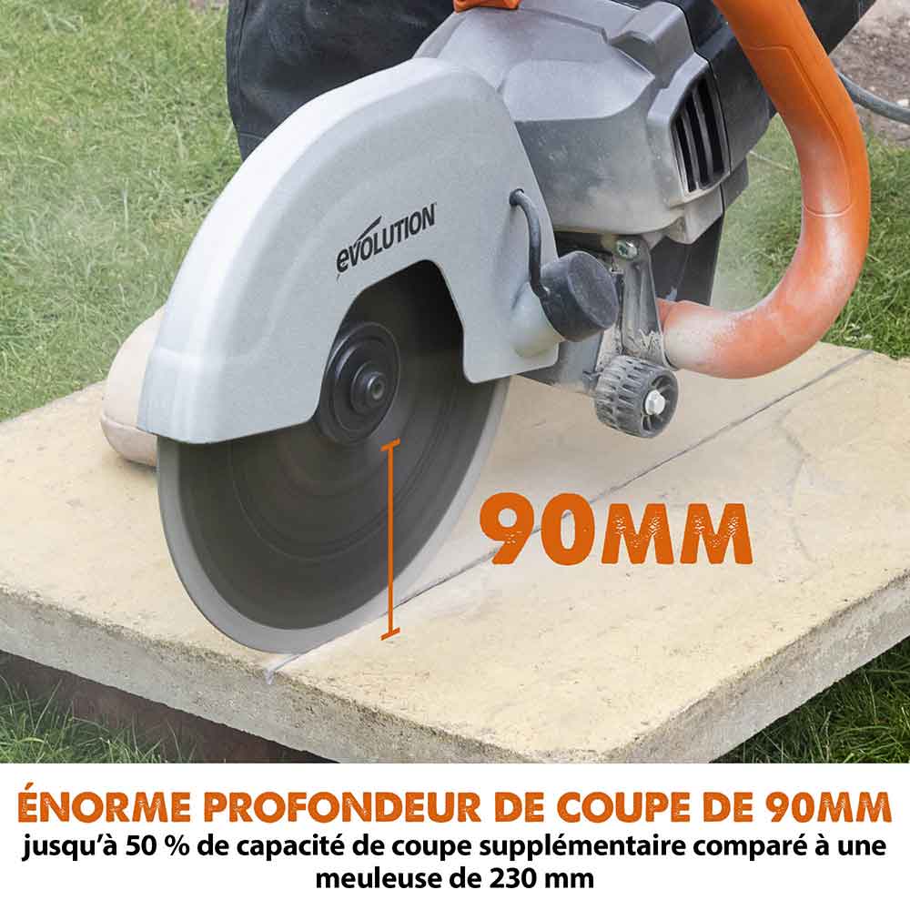 Scie à béton R230DCT Evolution 230mm (sans disque)