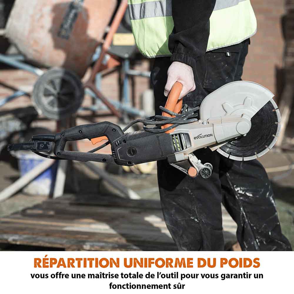 Scie à béton R230DCT Evolution 230mm (sans disque)