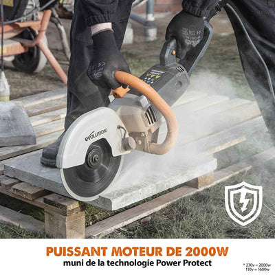 Scie à béton R230DCT Evolution 230mm (sans disque)