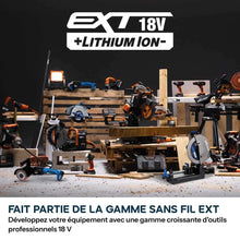 Pack Evolution : Scie circulaire sans fil 165mm Evolution S165CCS-Li à métaux avec batterie 5Ah et chargeur + guide de coupe 2.8m ST2800-G2