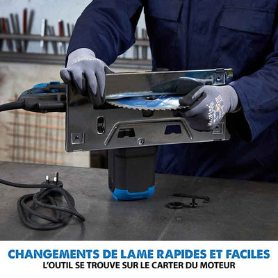 Pack Evolution : Scie circulaire 210mm Evolution S210CCS pour la découpe du métal avec guide de coupe 2.8m ST2800-G2