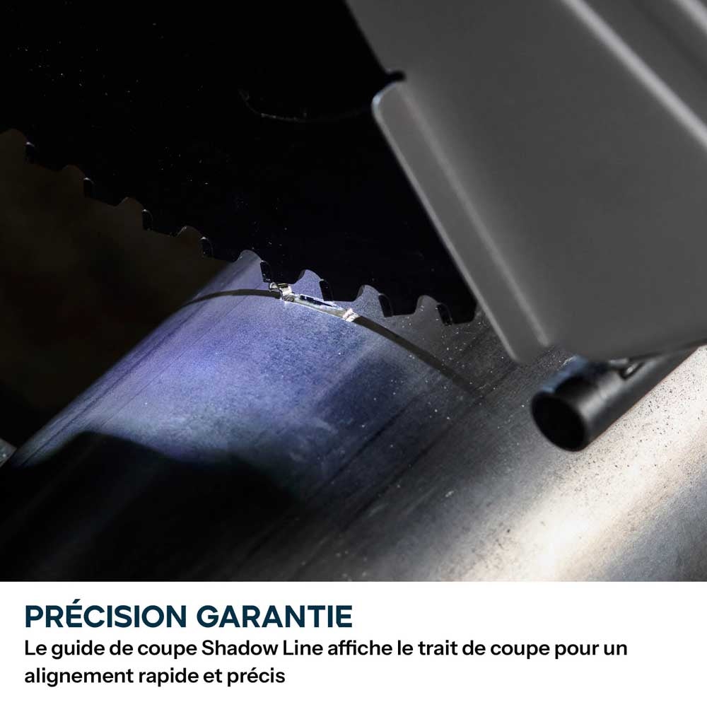 Pack Evolution : Scie à tronçonner sans fil de 355mm Evolution S355CPS-Li pour la coupe du métal avec batteries 8Ah et double chargeur + Support mobile pliable tout-terrain à vérin