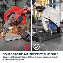 Pack Evolution : Scie à tronçonner 355mm Evolution S355CPSL pour la découpe du métal + Support