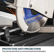 Pack Evolution : Scie à tronçonner 355mm Evolution S355CPSL pour la découpe du métal + Support