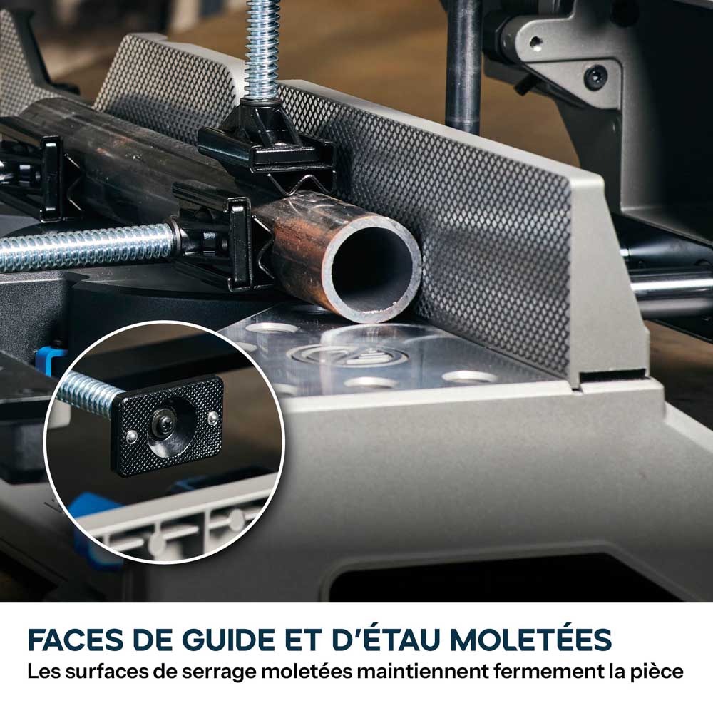Pack Evolution : Scie à onglet pour métal 355mm Evolution S355MCS-G2 avec lame EVOMAX acier et aluminium + lame spéciale inox