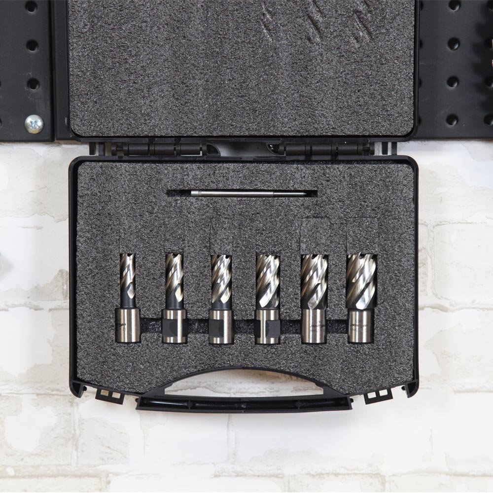 Pack Evolution : Perceuse magnétique industrielle EVO42MAG avec kit de fraises à carotter