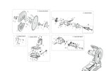 Evolution R355CPS Scie à tronçonner - Pièces détachées (Tête Section)