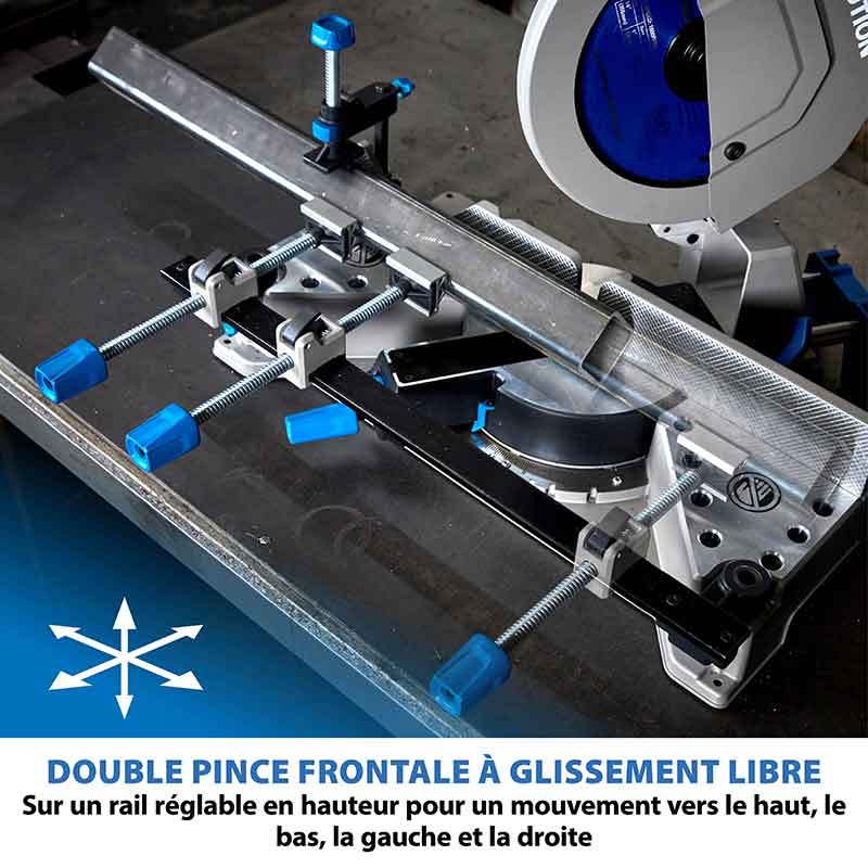 Scie à onglet 355mm Evolution S355MCS pour la découpe du métal